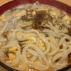 12/19 3271日目　もずく豚肉あんかけうどん