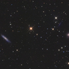 へび座の銀河 NGC5953・5954(Arp91)とNGC5951