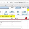 Excel／HYPERLINK関数／同一シート内のリンク／行挿入で、リンク先セル位置がズレないようにする