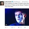 ルーク･エヴァンスとミュージカル「TABOO」の思い出プラスα@おと文
