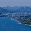 大畠瀬戸を往く、瀬戸内色の115系を撮る！(飯の山展望台俯瞰編)
