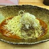 汁なし担担麺 くにまつ 神保町店｜細麺に痺れる山椒が絡みつく！
