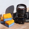 Canon NEW FD 85mm F1.2LをCanon T90で使ってみたよ。