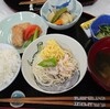 ぶっかけそうめん・まぐろ竜田揚げ・肉じゃが・酢の物・みそ汁