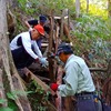 秋の登山道整備2021.10.10