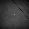 記録写真#734　きぼうの星～無とは何か、国際ISSを見上げながら