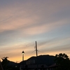 夕焼け、きれいです。
