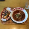 紅虎餃子房「四川坦々麺とハーフ麻婆豆腐セット」