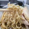 【グルメ・自家製麺 結び】コクのある煮干しスープ旨し。ゴワゴワ極太堅め麺に悪戦苦闘す。仙台市 五橋駅 初訪問