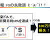 FXでナマケモノ生活を目指すはずが、失敗しました。欲張りました。リスクを思い知らされました。