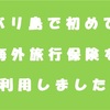 バリ滞在中に40℃の高熱 ～海外旅行保険を利用しました～