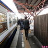 一畑電鉄川跡駅でおのりかえ♪（スーパーライナーで松江通勤体験その１、あきらちゃん秋の乗り放題2016、３日目その６、島根県出雲市武志町）