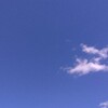 通院日と青空