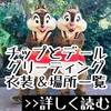 チップ＆デールとキャラグリ！サインと衣装一覧【全12種類】