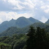 晩夏（あるいは初秋）の浅間高原＆長野原雲林寺さんからの山並み