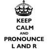 Three strategies for pronouncing L and R