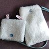 最近作ったもの　移動ポケット、スマホショルダー、ミニテーブル
