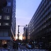 [街の風景］丸の内、夕焼け