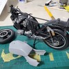 CB750F④フォーク取り付け