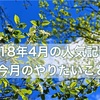 2018年4月の人気記事とふりかえり。今月のやりたいこと