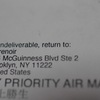 PRIORITY AIR MAIL?