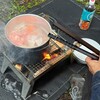 初デイキャンプは雨