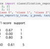 Python/scikit-learn/分類精度の評価指標について