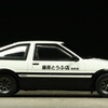 【ミニカーレビュー】 AUTOart 1/64 - Toyota Sprinter Trueno AE86 頭文字D 初期Ver