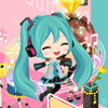 LINE PLAYに初音ミク