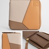 新作★LOEWE　Puzzle square zip wallet in classic calfskin