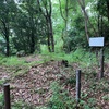 夏草の繁る深山の古墳跡（あ）