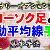 バイナリーオプション教材「ローソク足と移動平均線手法」基本手法