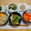 再び納豆卵かけごはん。