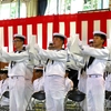 横須賀教育隊　入隊式（令和5年度秋入隊）