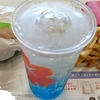 私物の50%以上が青色で出来ている私は､ブルーハワイが無性に気になります｡🥤🩵🍧