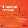ベテランサックスプレイヤーのコクと艶のあるライヴ  Live In Paris / Houston Person Quartet (2021)