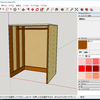 SketchUpでDIYの設計図を描いてみました