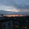 2016.9.27の赤い夕焼け、地震の前兆かもしれない…