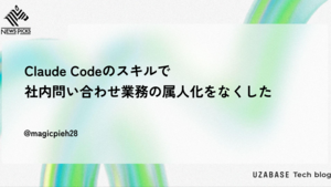 Claude Codeのスキルで社内問い合わせ業務の属人化をなくした