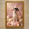 柴犬のハロウィン額装プリントができました！