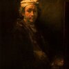 レンブラント《イーゼルのある自画像》〜闇に立ち、絵画という炎を手放さず