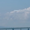 7月12日・万博展示飛行のブルーインパルスを関空対岸から見た！！