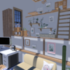 【VRChat】屋根裏お洒落な紅茶部屋 "cha room"