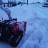 今日も除雪