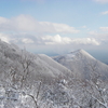 藤原岳　登り初めは新雪ハイク　2008.01.03　曇り後晴れ