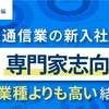 情報通信業の新入社員は『成長意欲』『専門家志向』『転職意向』が他業種よりも高い結果に 【新入社員意識調査】情報通信業界編