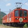 近江鉄道、300形302号臨時快速を撮る。