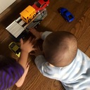 毎日ドタバタ！0歳&2歳との戦い