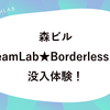 森ビル teamLab★Borderless で没入体験！