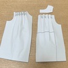 【洋裁CAD】肩ヨークのタックワンピース